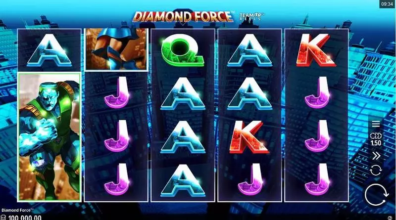 Diamond Force Fun Slot Game made by Microgaming with 5 Reel and 1024 Way