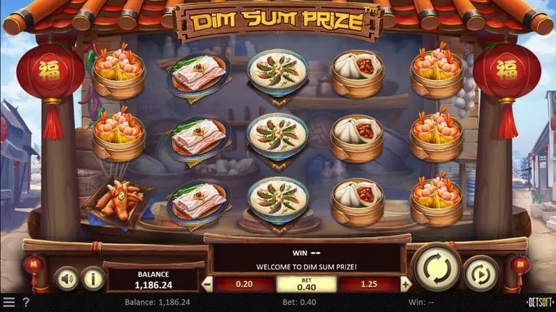Dim Sum Prize Fun Slot Game made by BetSoft with 5 Reel and 10 Line