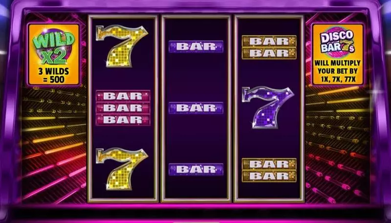 Disco Bar 7s Fun Slot Game made by Booming Games with 3 Reel and 20 Line