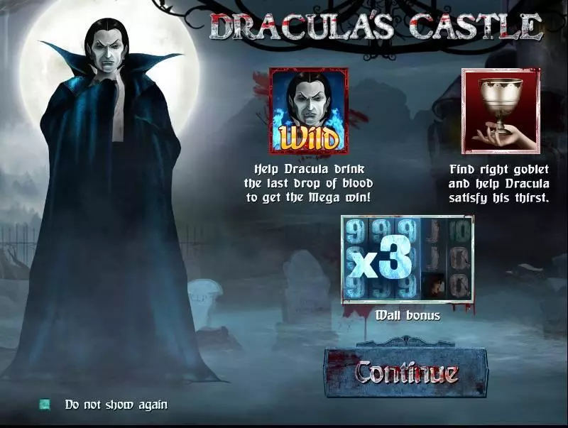 Dracula's Castle Fun Slot Game made by Wazdan with 5 Reel and 5 Line