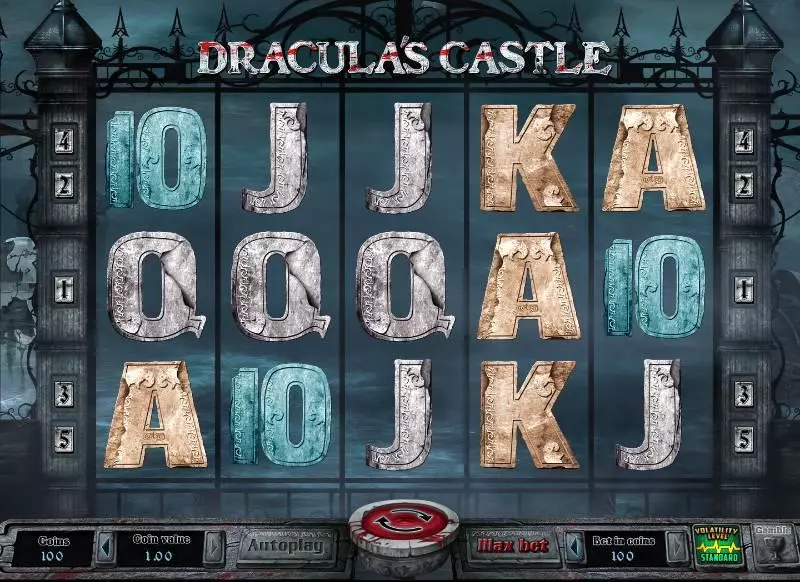 Dracula's Castle Fun Slot Game made by Wazdan with 5 Reel and 5 Line
