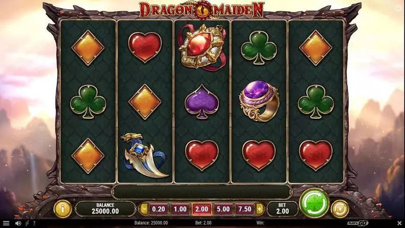 Dragon Maiden Fun Slot Game made by Play'n GO with 5 Reel and 243 Line