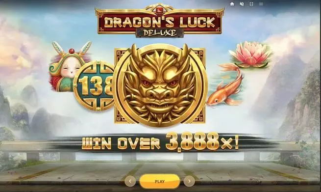 Dragon's Luck Deluxe Fun Slot Game made by Red Tiger Gaming with 5 Reel and 20 Line