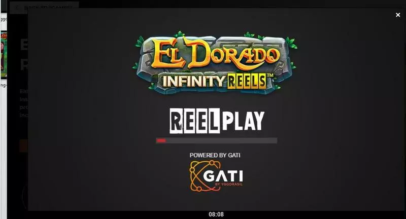 El Dorado Infinity Reels Fun Slot Game made by ReelPlay with 4 Reel and Infinity