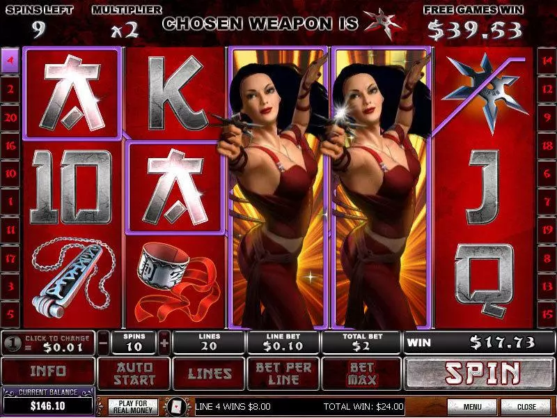 Elektra Fun Slot Game made by PlayTech with 5 Reel and 20 Line