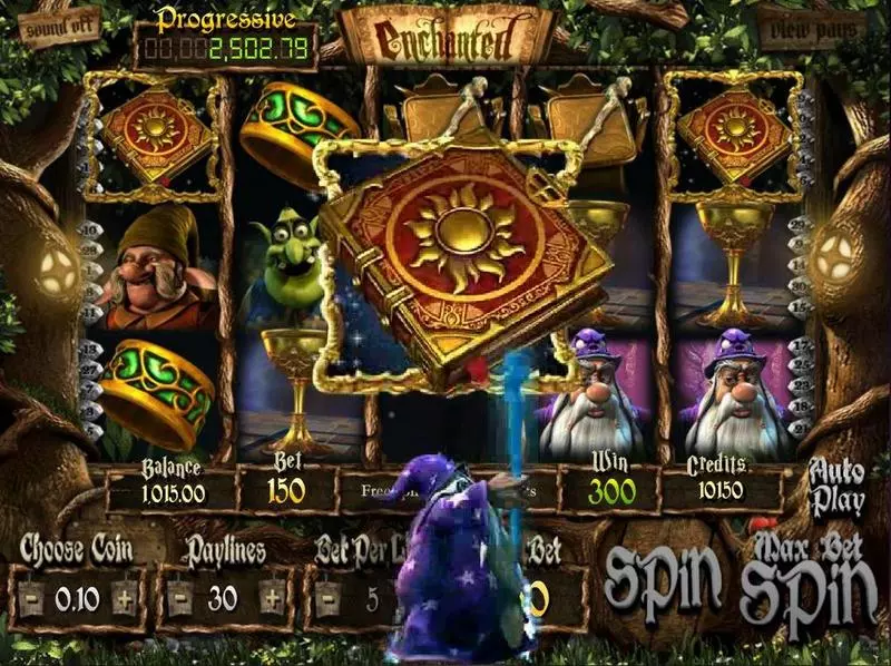Enchanted Fun Slot Game made by BetSoft with 5 Reel and 30 Line