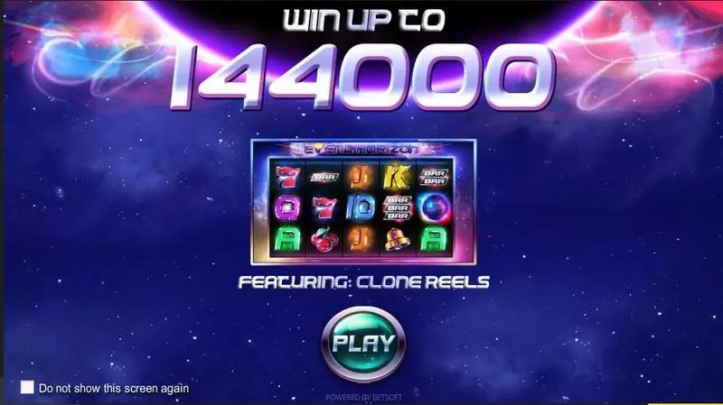 Event Horizon Fun Slot Game made by BetSoft with 5 Reel and 25 Line