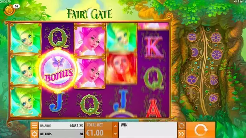 Fairy Gate Fun Slot Game made by Quickspin with 5 Reel and 20 Line