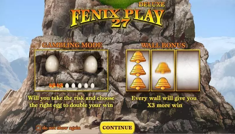 Fenix Play 27 Deluxe Fun Slot Game made by Wazdan with 5 Reel and 27 Line