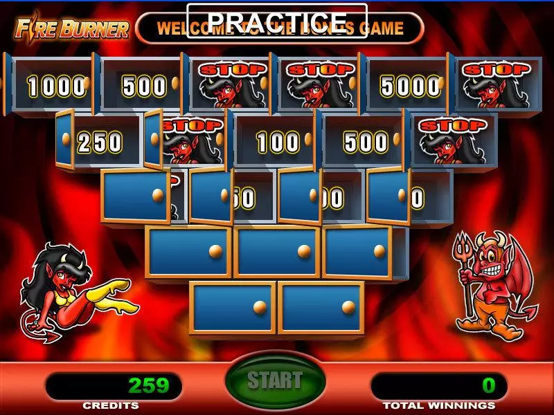 Fire Burner Fun Slot Game made by GTECH with 5 Reel and 15 Line