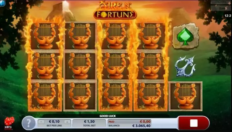 Fire N’ Fortune Fun Slot Game made by 2 by 2 Gaming with 5 Reel and 15 Line