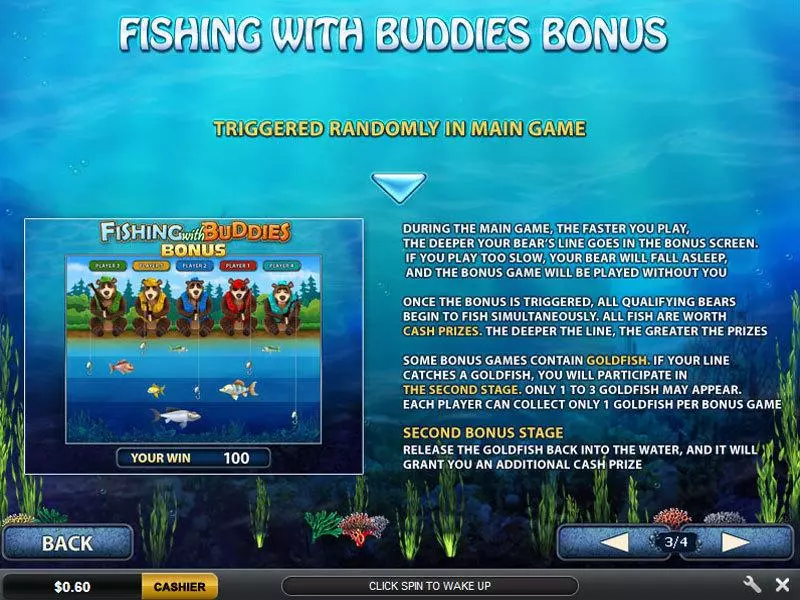 Fishing With Buddies Fun Slot Game made by PlayTech with 5 Reel and 20 Line