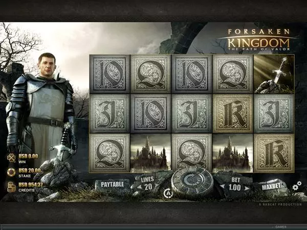Forsaken Kingdom Fun Slot Game made by Microgaming with 5 Reel and 20 Line