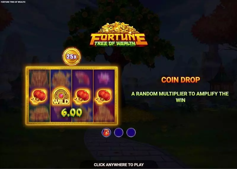 Fortune Tree of Wealth Fun Slot Game made by Wizard Games with 4 Reel and 15 Line