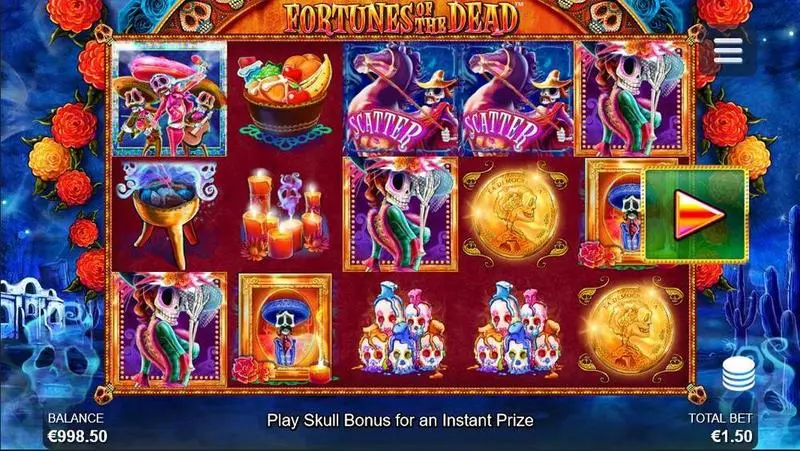 Fortunes of the Dead  Fun Slot Game made by Side City with 5 Reel and 50 Line