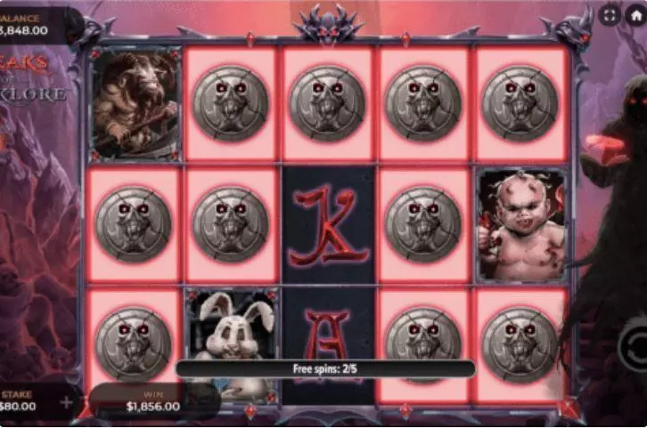 Freaks of Folklore Fun Slot Game made by Dragon Gaming with 5 Reel and 20 Line