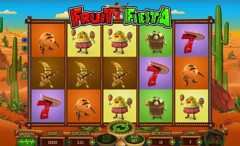 Fruit Fiesta Fun Slot Game made by Wazdan with 5 Reel and 5 Line