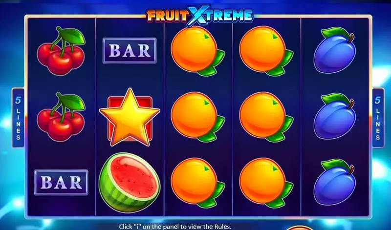 Fruit Xtreme Fun Slot Game made by Playson with 5 Reel and 5 Line