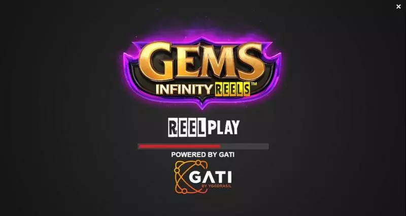 Gems Infinity Reels Fun Slot Game made by ReelPlay with 4 Reel and Infinity