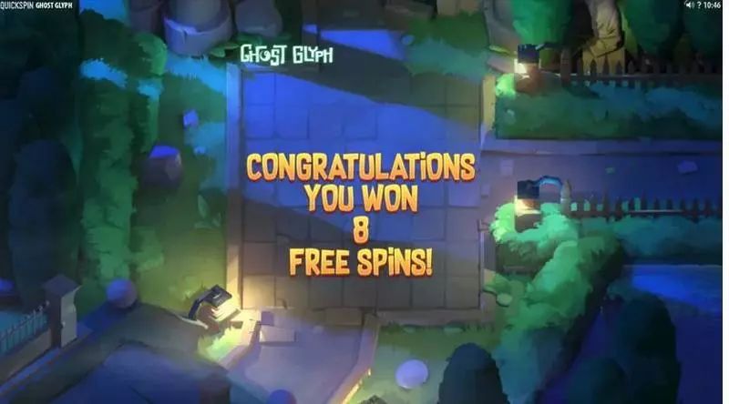 Ghost Glyph Fun Slot Game made by Quickspin with 7 Reel 