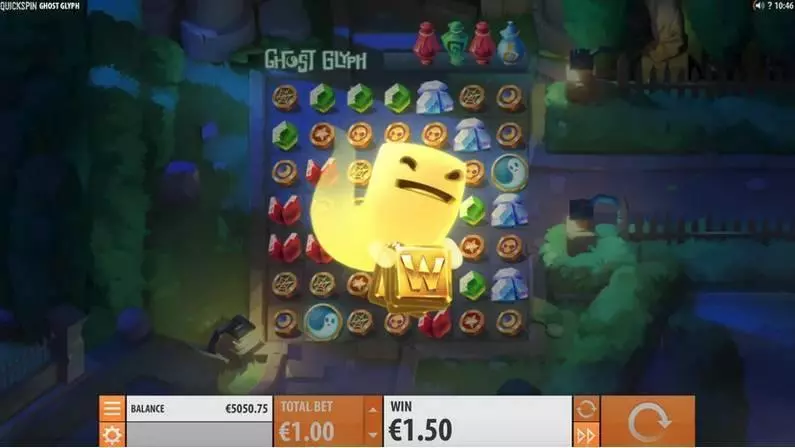 Ghost Glyph Fun Slot Game made by Quickspin with 7 Reel 