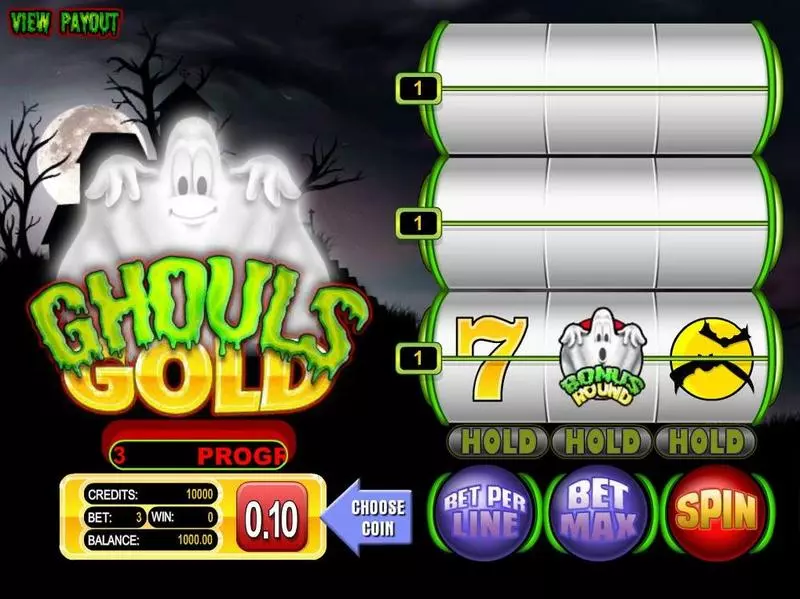 Ghouls Gold Fun Slot Game made by BetSoft with 9 Reel and 3 Line