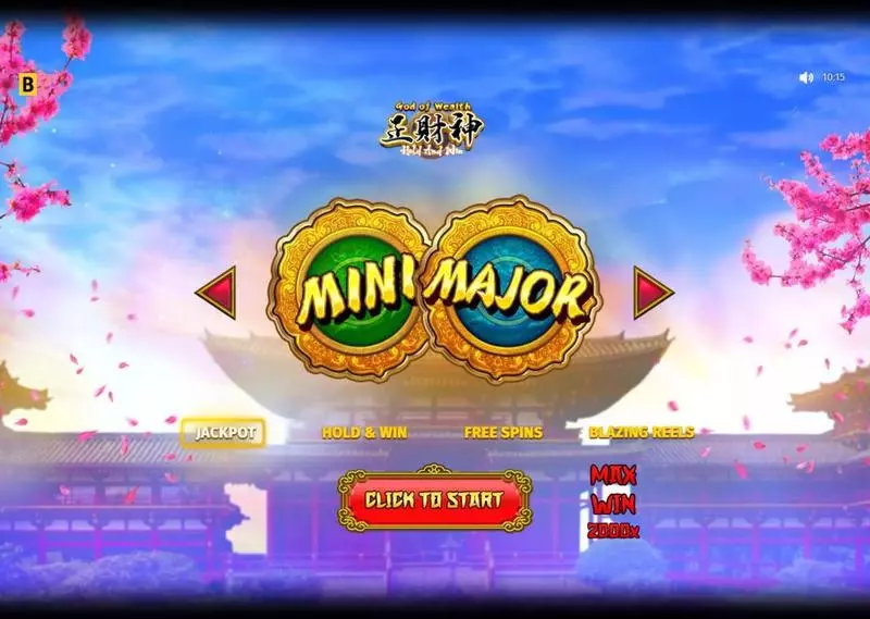 God Of Wealth Hold And Win Fun Slot Game made by BGaming with 5 Reel and 25 Line