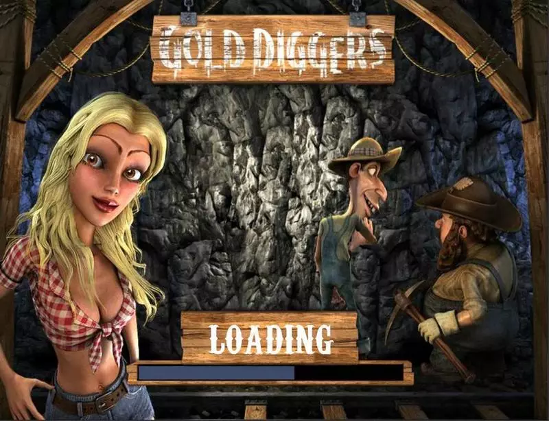 Gold Diggers Fun Slot Game made by BetSoft with 5 Reel and 30 Line