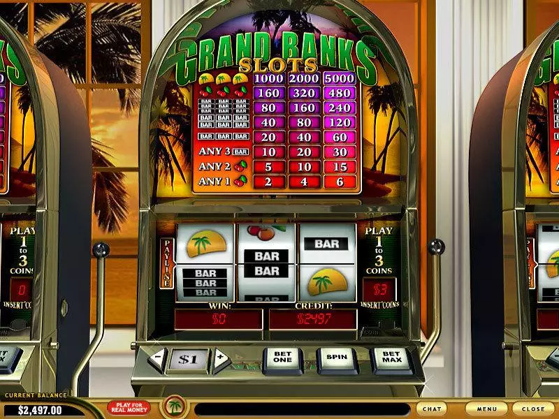 Grand Banks Fun Slot Game made by PlayTech with 3 Reel and 1 Line