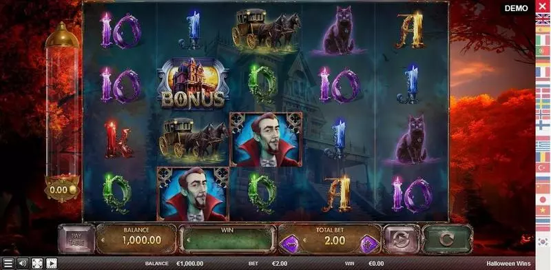 Halloween Wins Fun Slot Game made by Red Rake Gaming with 5 Reel and 50 Line