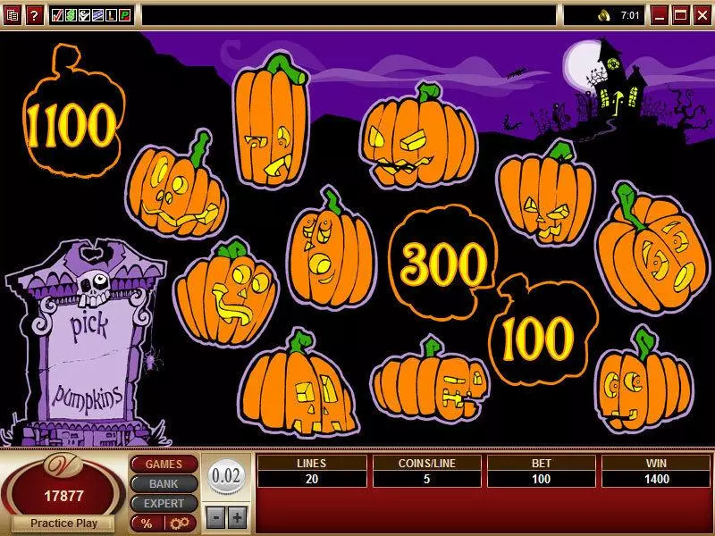Halloweenies Fun Slot Game made by Microgaming with 5 Reel and 20 Line