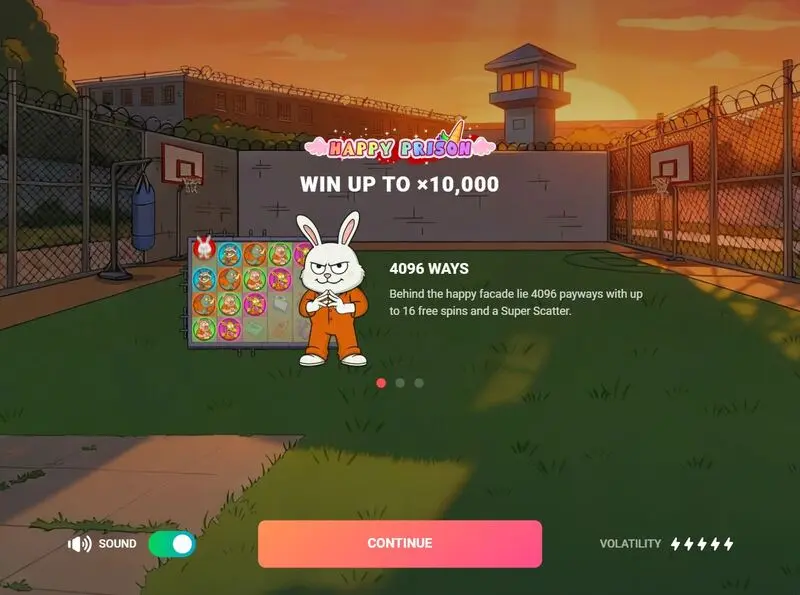 Happy Prison Fun Slot Game made by TrueLab Games  and 4096 Line