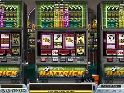 Hattrick Fun Slot Game made by Boss Media with 3 Reel and 1 Line