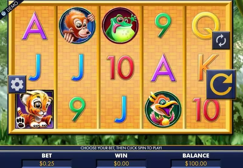 Hear Me Roar Fun Slot Game made by Genesis with 5 Reel and 243 Line
