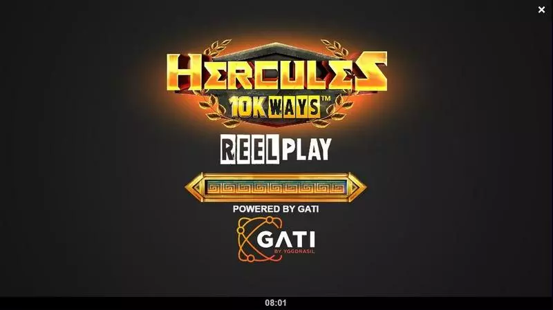 Hercules 10K WAYS Fun Slot Game made by ReelPlay with 6 Reel and 10000 Way