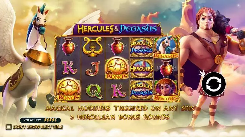 Hercules and Pegasus Fun Slot Game made by Pragmatic Play with 5 Reel and 20 Line