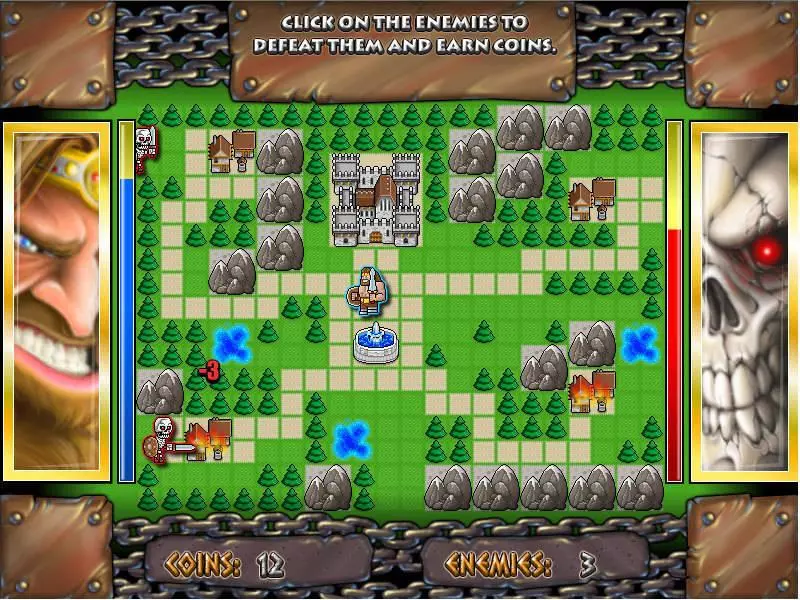 Heroes' Realm Fun Slot Game made by Rival with 3 Reel and 1 Line