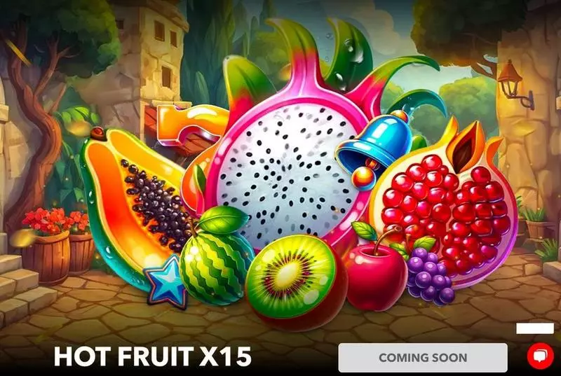 Hot Fruit x15 Fun Slot Game made by Mascot Gaming  