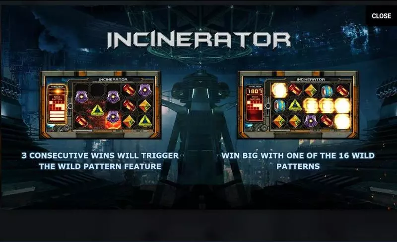 Incinerator Fun Slot Game made by Yggdrasil with 5 Reel and 20 Line