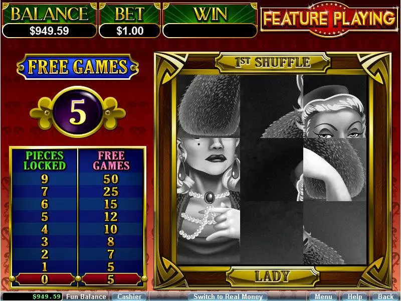 It's a Mystery Fun Slot Game made by RTG with 5 Reel and 25 Line