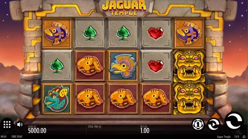 Jaguar Temple Fun Slot Game made by Thunderkick with 5 Reel and 20 Line