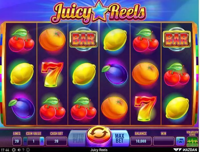 Juicy Reels Fun Slot Game made by Wazdan with 6 Reel and 20 Line