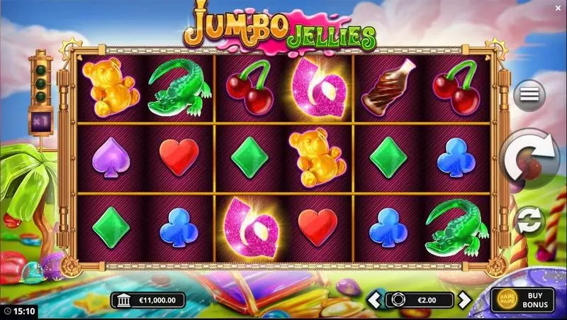 Jumbo Jellies  Fun Slot Game made by Bang Bang Games with 6 Reel and 20 Line