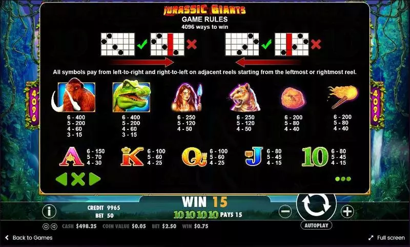 Jurassic Giants Fun Slot Game made by Pragmatic Play with 6 Reel and 4096 Line