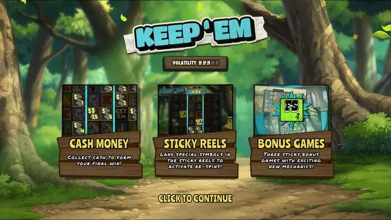 Keep'em Fun Slot Game made by Hacksaw Gaming with 6 Reel 