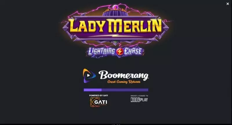 Lady Merlin Lightning Chase Fun Slot Game made by ReelPlay with 5 Reel and 432 Ways