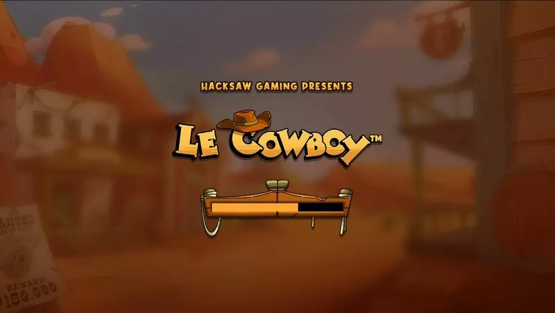 Le Cowboy Fun Slot Game made by Hacksaw Gaming with 6 Reel 