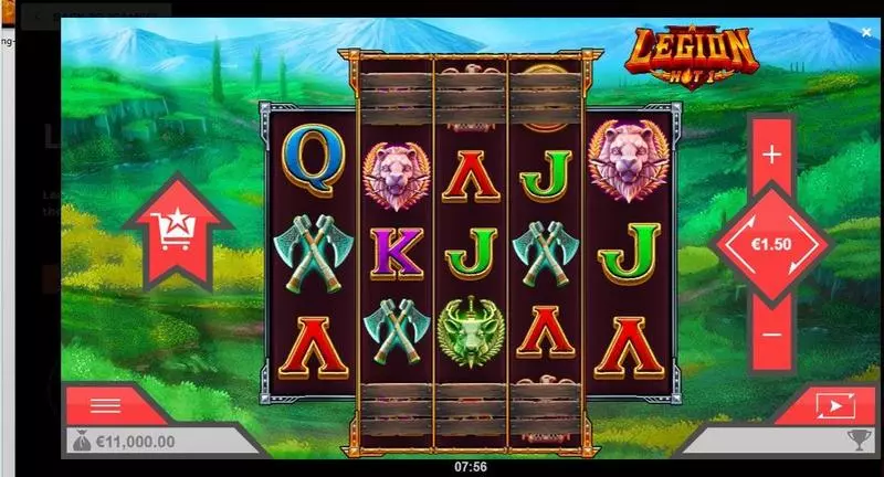 Legion Hot 1 Fun Slot Game made by ReelPlay with 5 Reel and 243 Line