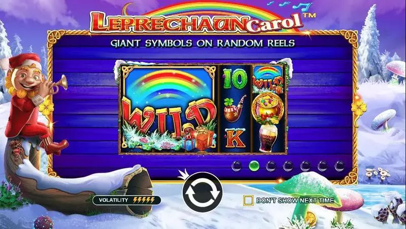 Leprechaun Carol Fun Slot Game made by Pragmatic Play with 5 Reel and 20 Line