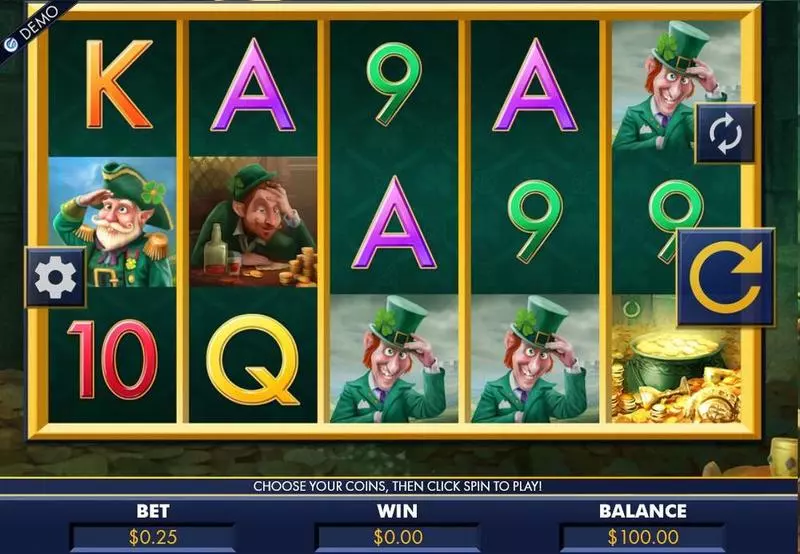 Leprechaun Tales Fun Slot Game made by Genesis with 5 Reel 